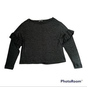 Zara women long sleeve top size medium